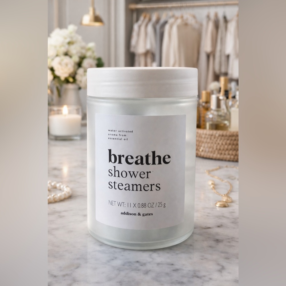 Addison & Gates Eucalyptus & Mint Shower Steamers | 11-Piece Aromatherapy Set